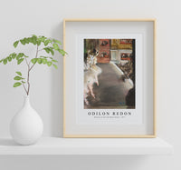 Odilon Redon - Dancers at the old Opera House 1877