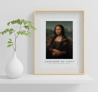 Leonardo Da Vinci - Portrait of Mona Lisa del Giocondo 1503-1506