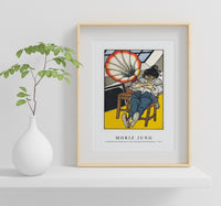 Moriz Jung - A Beethoven Enthusiast (Ein Beethovenschwärmer) (1911)