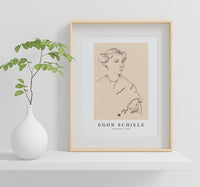 Egon Schiele - Lilly Steiner 1918