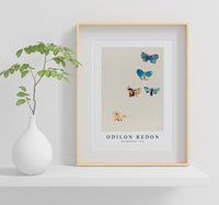Odilon Redon - Five Butterflies 1912