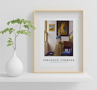 Johannes Vermeer - Lady Standing at a Virginal 1670-1672