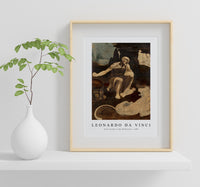Leonardo Da Vinci - Saint Jerome in the Wilderness 1480
