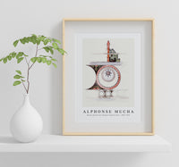 Alphonse Mucha - Mosaic pattern for Fouquet jewelry store 1869-1939