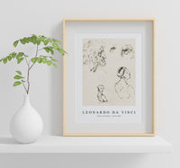 Leonardo Da Vinci - Sheet of Studies 1470-1480