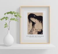 Utamaro Kitagawa - Yamauba no Chichi o Suh Kintaro 1753-1806