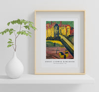 Ernst Ludwig Kirchner - View from the Window 1914