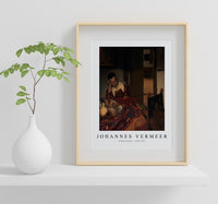 Johannes Vermeeer - A Maid Asleep 1656-1657