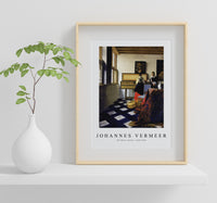 Johannes Vermeer - The Music Lesson 1662-1665