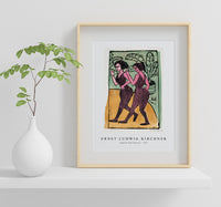 Ernst Ludwig Kirchner - English Step Dancers 1911