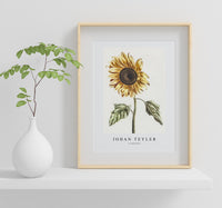 Johan Teyler - A sunflower