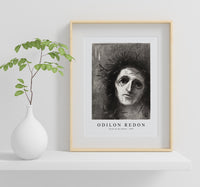 Odilon Redon - Christ by the Flower 1887