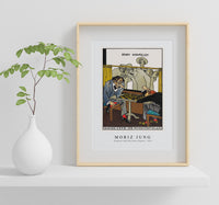 Moriz Jung - Viennese Café The Chess Players (Wiener Café Die Schachspieler) (1911)