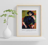 Ernst Ludwig Kirchner - Portrait of a Woman 1911