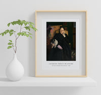 Jacques Emile Blanche - Portrait of Madame Emile Blanche (1890)