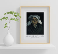 Vincent Van Gogh - Head of a Peasant Woman 1884