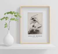 Odilon Redon - Cain and Abel 1886