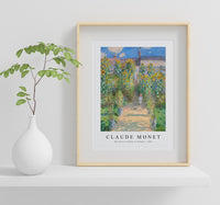 Claude Monet - The Artist's Garden at Vétheuil 1881