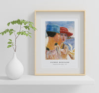 Pierre Bonnard - Young girls with seagull (1917)