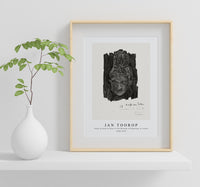 Jan Toorop - Study of head of Shiva in the Museum of Ethnology in Leiden (1868–1928)