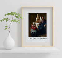 Johannes Vermeer - Christ in the House of Martha and Mary 1654-1656