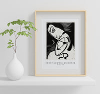 Ernst Ludwig Kirchner - The Kiss 1930