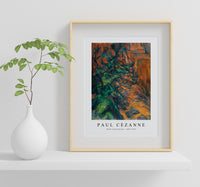 Paul Cezanne - Rocks and branches 1895-1904