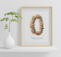 Johan Teyler - A flower wreath