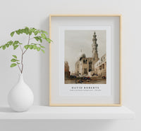 David Roberts - Tombs of the Khalifs (Caliphs) Cairo-1796-1864