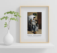 Paul Cezanne - The Artist's Father, Reading L'Événement 1866