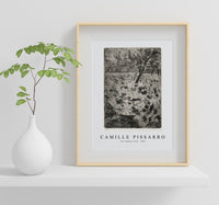 Camille Pissarro - The Cabbage Field 1880