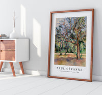 Paul Cezanne - Trees and Road (Arbres et route) 1890
