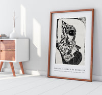 Samuel Jessurun De Mesquita - Masked woman with cape (Gemaskerde vrouw met cape) (c.1899)