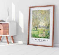 Claude Monet - Woman Seated under the Willows 1880