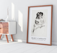 Mary Cassatt - Margot, Resting Arms on Back of Armchair 1903