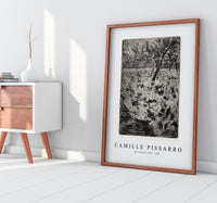 Camille Pissarro - The Cabbage Field 1880