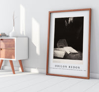 Odilon Redon - To All Appearances, It Has a Hand of Flesh and Blood Just Like My Own 1896