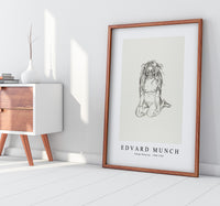 Edvard Munch - Omega Weeping 1908-1909