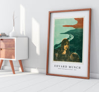 Edvard Munch - Woman’s Head against the Shore 1899