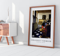 Johannes Vermeer - The Music Lesson 1662-1665