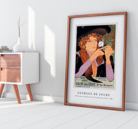 Georges de feure - Affiche pour le Salon des Cent, 5e Exposition d'Art (1896)