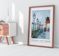 Vincent Van Gogh - Terrace and Observation Deck at the Moulin de Blute-Fin, Montmartre 1887