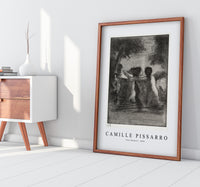 Camille Pissarro - Four Bathers 1895