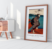 Utagawa Kuniyoshi - Sanbashi no Onna 1753-1806