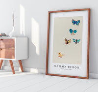 Odilon Redon - Five Butterflies 1912