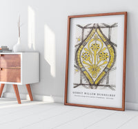 Gerrit Willem Dijsselhof - Decorative design with a pattern of dandelions 1876-1924