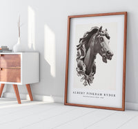 Albert Pinkham Ryder - Decorative Horse's Head 1938