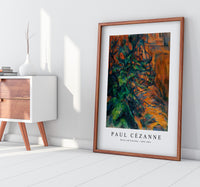 Paul Cezanne - Rocks and branches 1895-1904