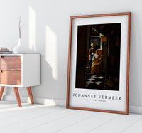 Johannes Vermeer - The Love Letter 1669-1670