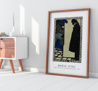 Moriz Jung - Nightly Conversations (Naechtliches Gespraech) (1907)